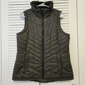 MICHAEL Michael Kors Women's Vest Forest Green Size M  #155